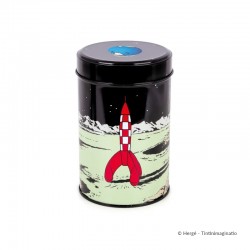 Moulinsart Tintin - Coffret café Bio + tasses (x2) Lune