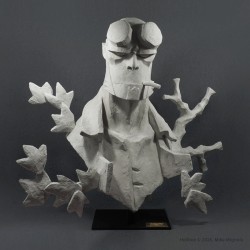 Hellboy Mignola Ficat - Buste Hellboy Life-Size