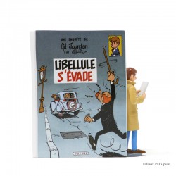 Pixi Tillieux Gil Jourdan - Echappée Bulle "Libellule s'évade"