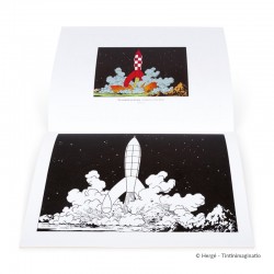 Papeterie Moulinsart Tintin - Album à colorier Lune