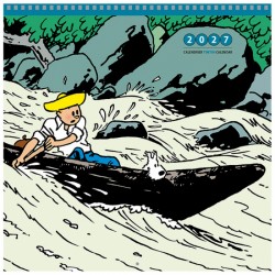 Papeterie Moulinsart Tintin - Calendrier 2027 Grand Format