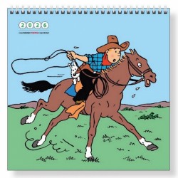 Papeterie Moulinsart Tintin - Calendrier 2026 Grand Format