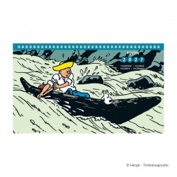 Papeterie Moulinsart Tintin - Calendrier 2027 Petit Format