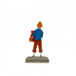 Relief Moulinsart Tintin - Fig 31 Tintin portant des briques
