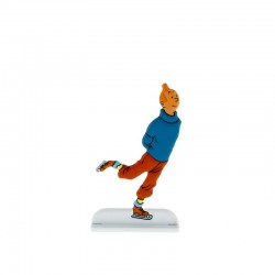 Relief Moulinsart Tintin - Fig 33 Tintin patineur