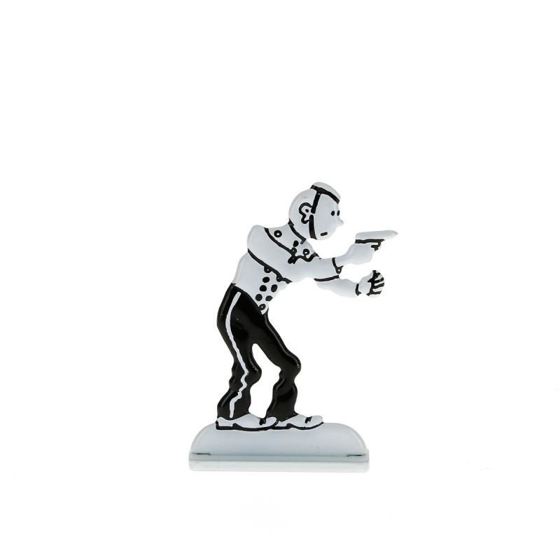 Relief Moulinsart Tintin - Fig 37 Tintin groom Amérique (N&B)