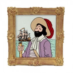 Pixi Moulinsart Tintin - Objet du Mythe - Cadre du Chevalier de Hadoque